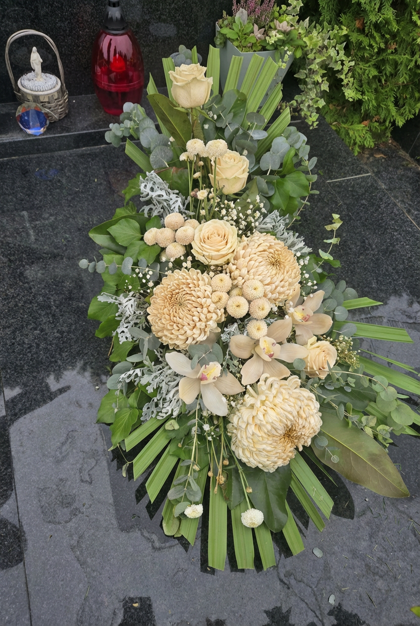 Aranžman za grob rozo