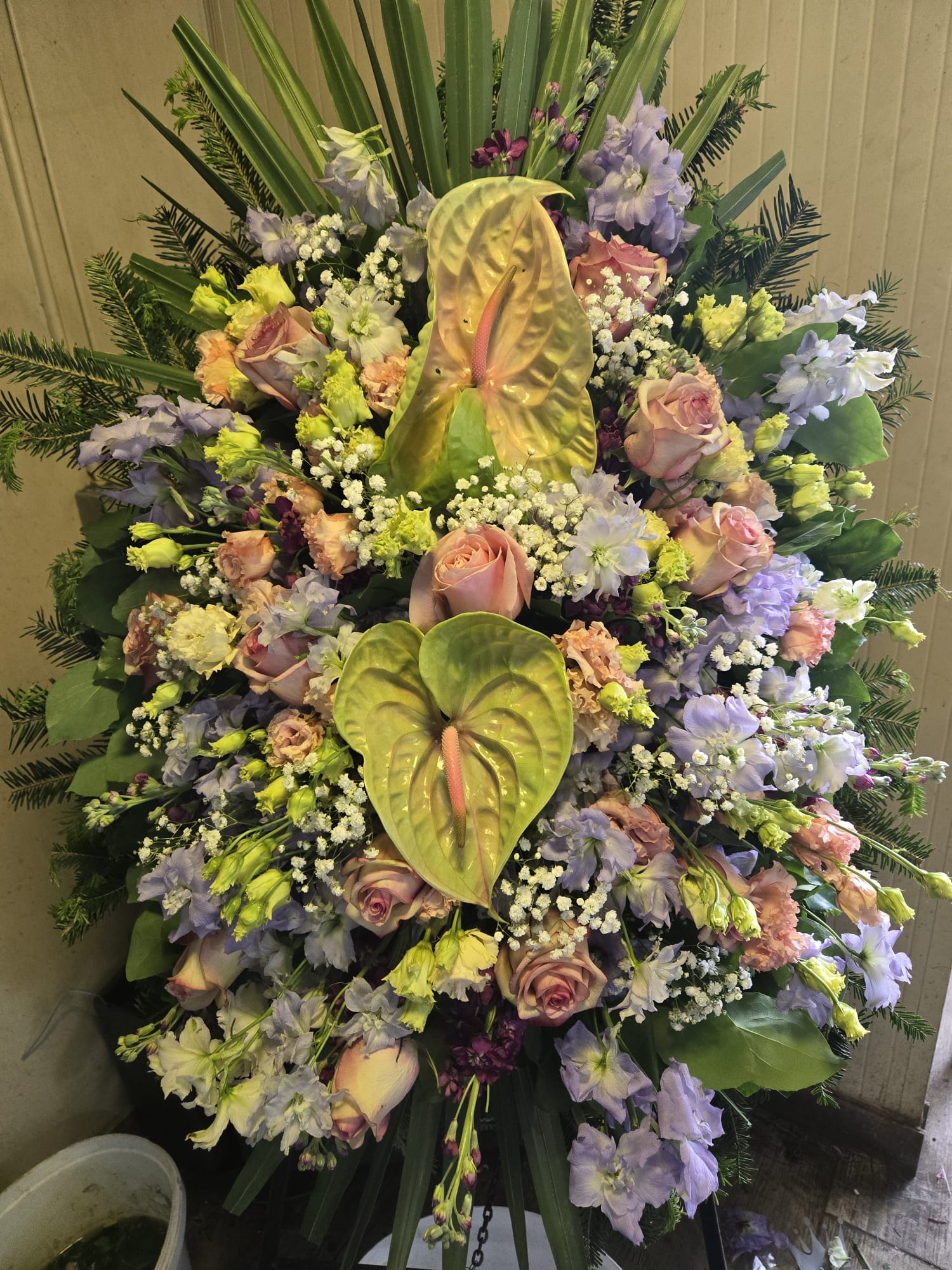 Aranžman za lijes crveno