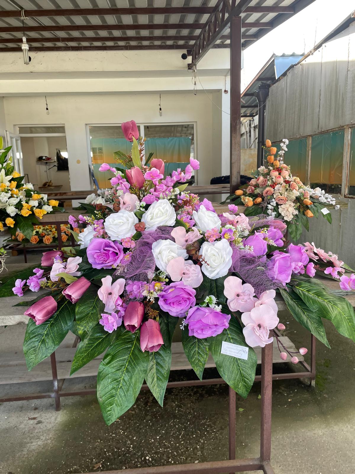 Aranžman za lijes crveno