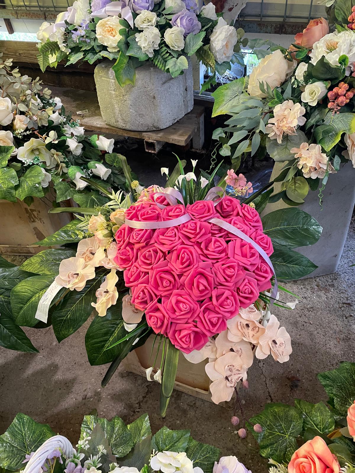 Aranžman za lijes crveno